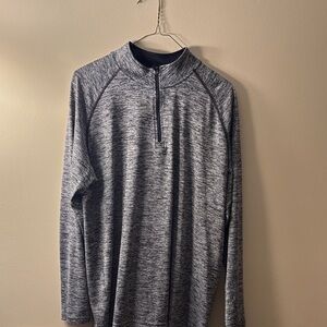 UA Black and Gray Athletic Pullover